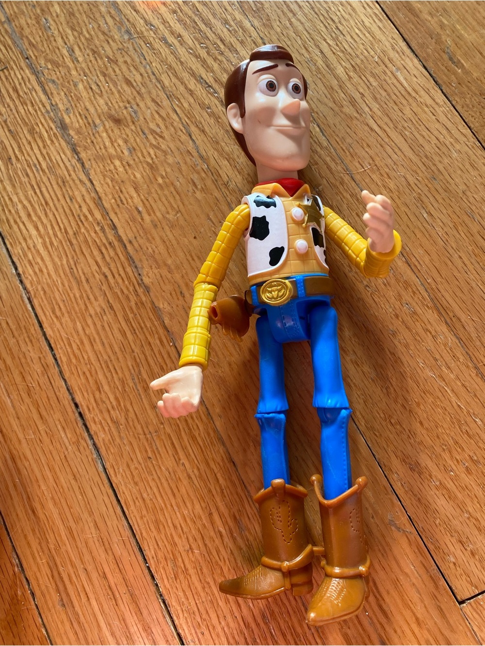 Woody Action Figure - Brown/Yellow/Blue